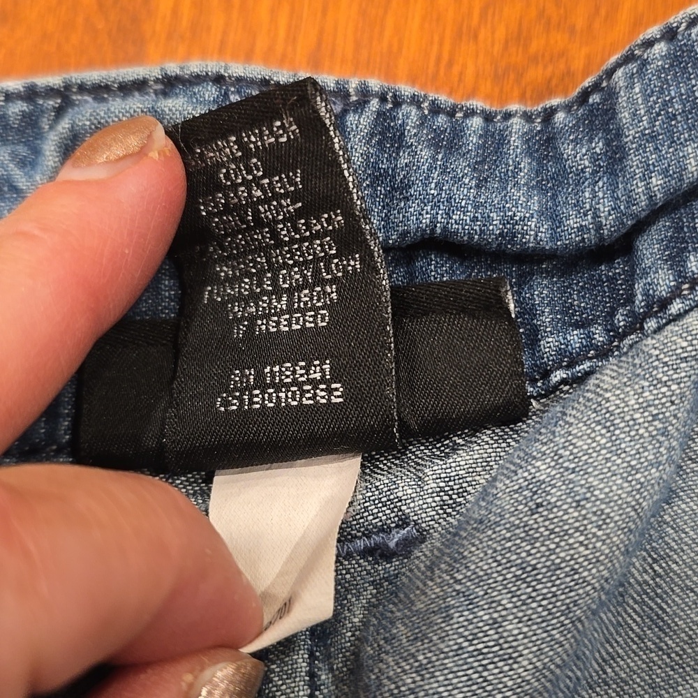 Lane Bryant Denim Cargo Skort Sz 24 - Picture 8 of 8